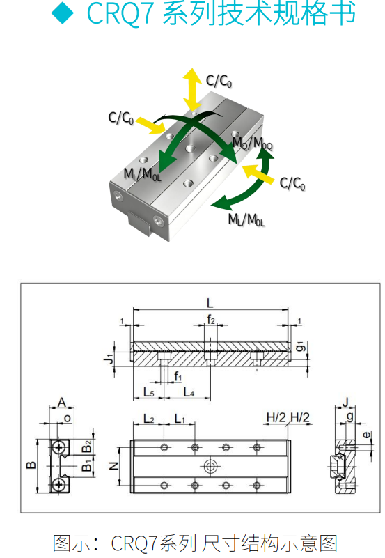 CRQ7系列尺寸结构示意图